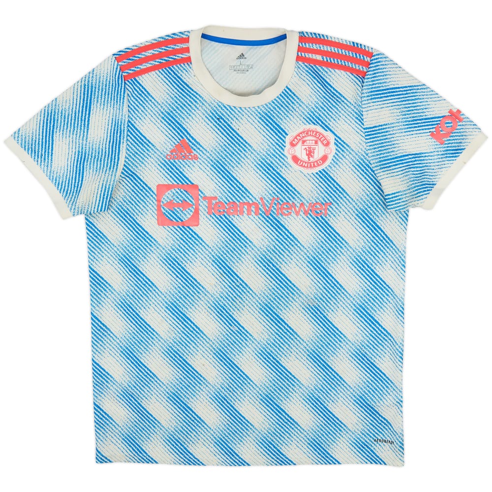 2021-22 Manchester United Away Shirt - 5/10 - (L)