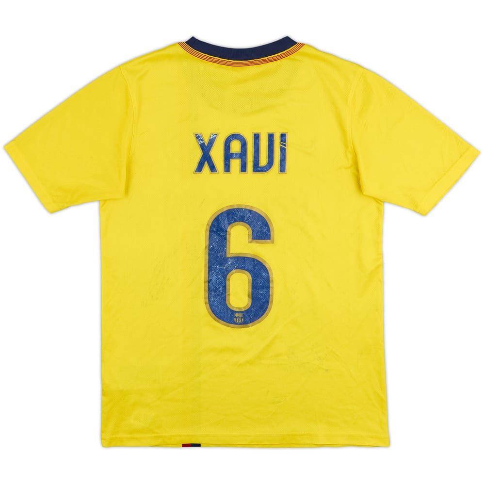 2008-10 Barcelona Away Shirt Xavi #6 - 5/10 - (L.Boys)