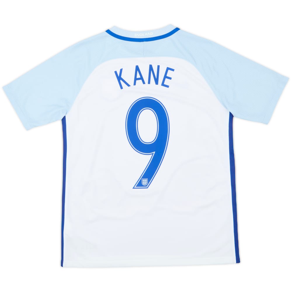 2016-17 England Home Shirt Kane #9 - 9/10 - (XL.Boys)