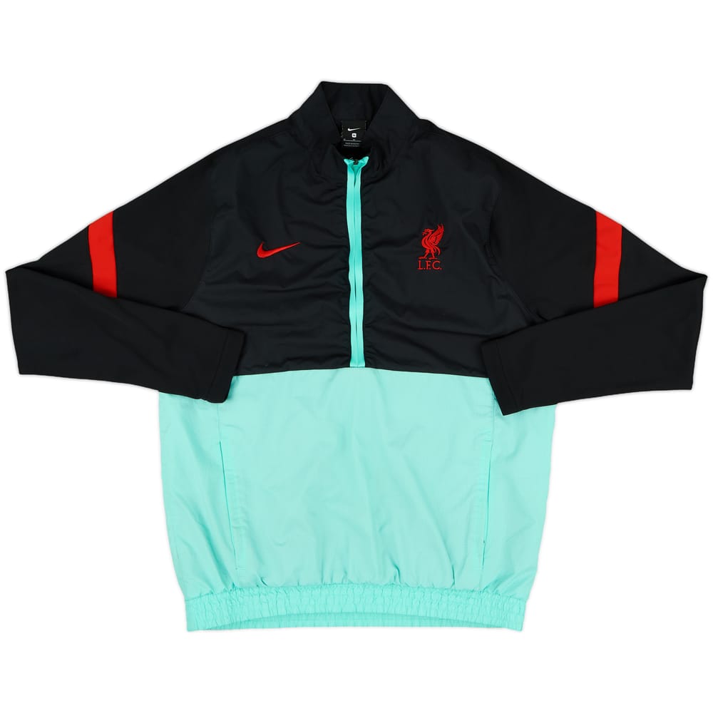 2020-21 Liverpool Nike 1/2 Zip Drill Top - 9/10 - (M)