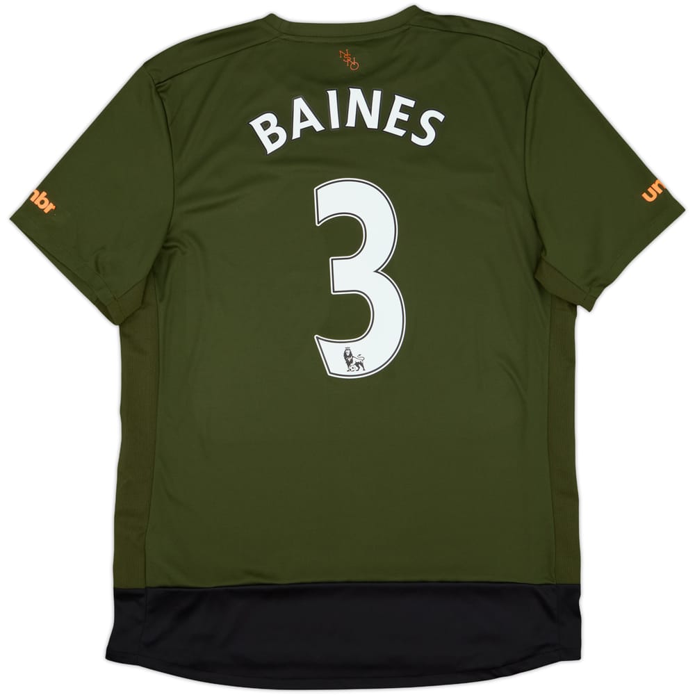 Camiseta de la tercera equipación del Everton 2015-16 Baines #3 - 9/10 - (L)