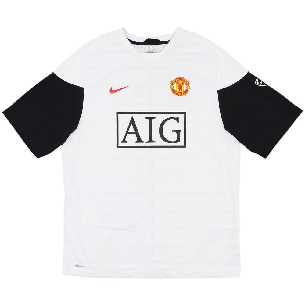 2009-10 Manchetser United Nike Training Shirt - 8/10 - (L)