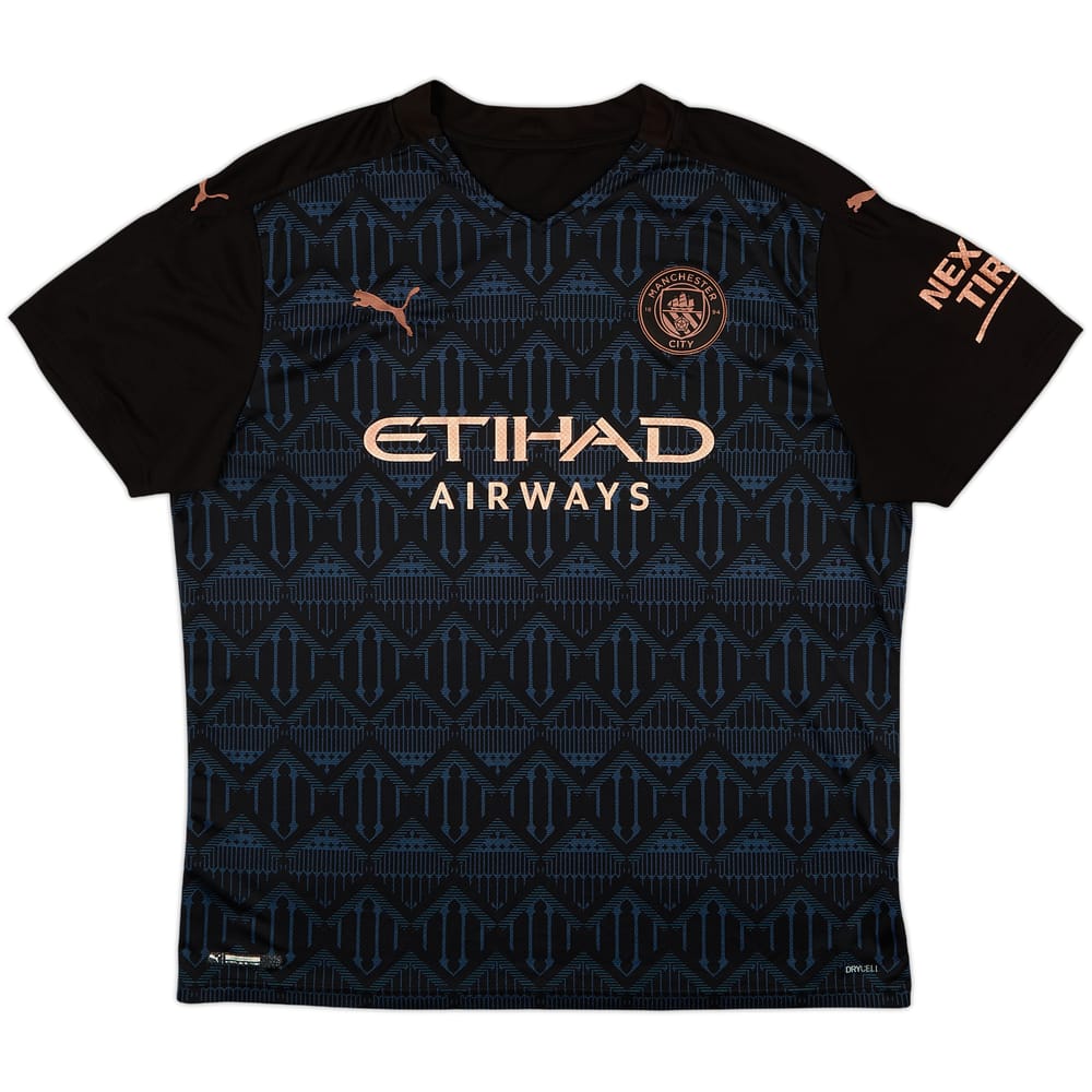 2020-21 Manchester City Away Shirt - 5/10 - (XL)