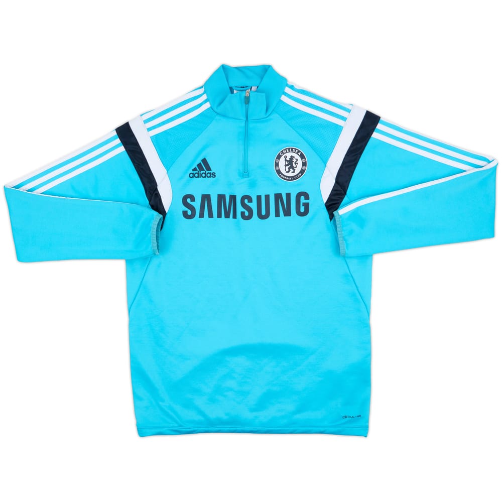 2014-15 Chelsea adidas 1/4 Zip Drill Top - 7/10 - (M)