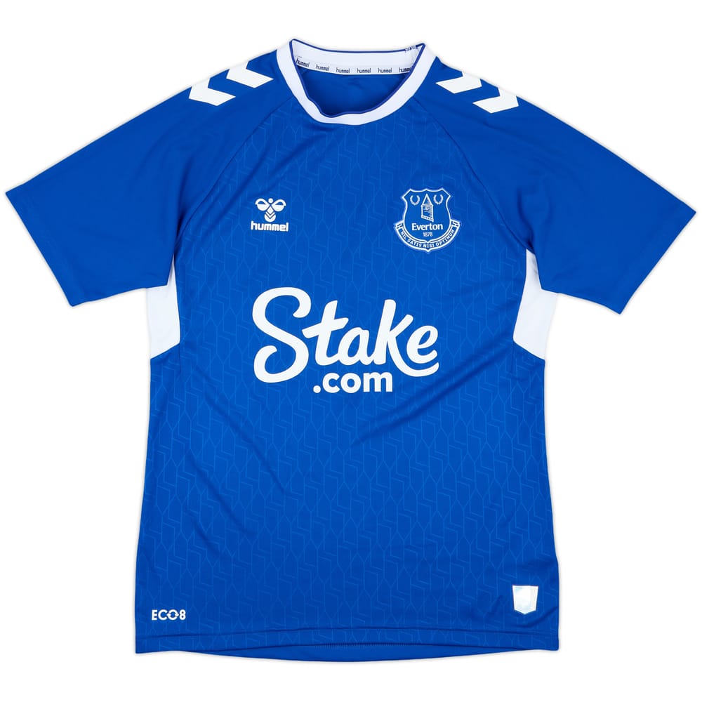 2022-23 Everton Home Shirt #19 - 8/10 - (M)