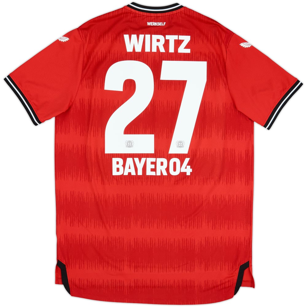 2022-23 Bayer Leverkusen Pro Home Shirt Wirtz #27 - 8/10 - (L)