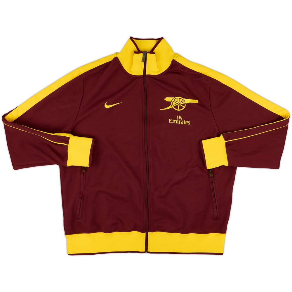 2010-11 Arsenal Nike N98 Track Jacket - 8/10 - (XL)