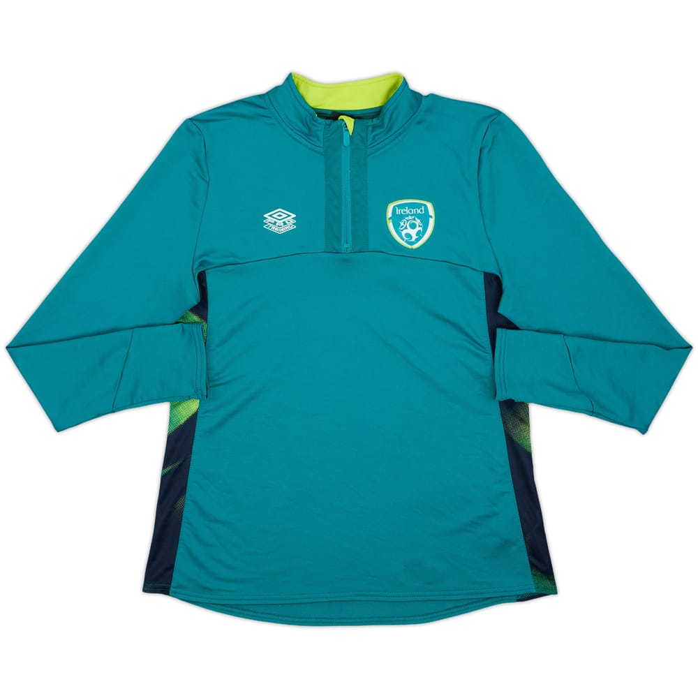2022-23 Ireland Umbro 1/4 Zip Drill Top - 10/10 - (Women's M)