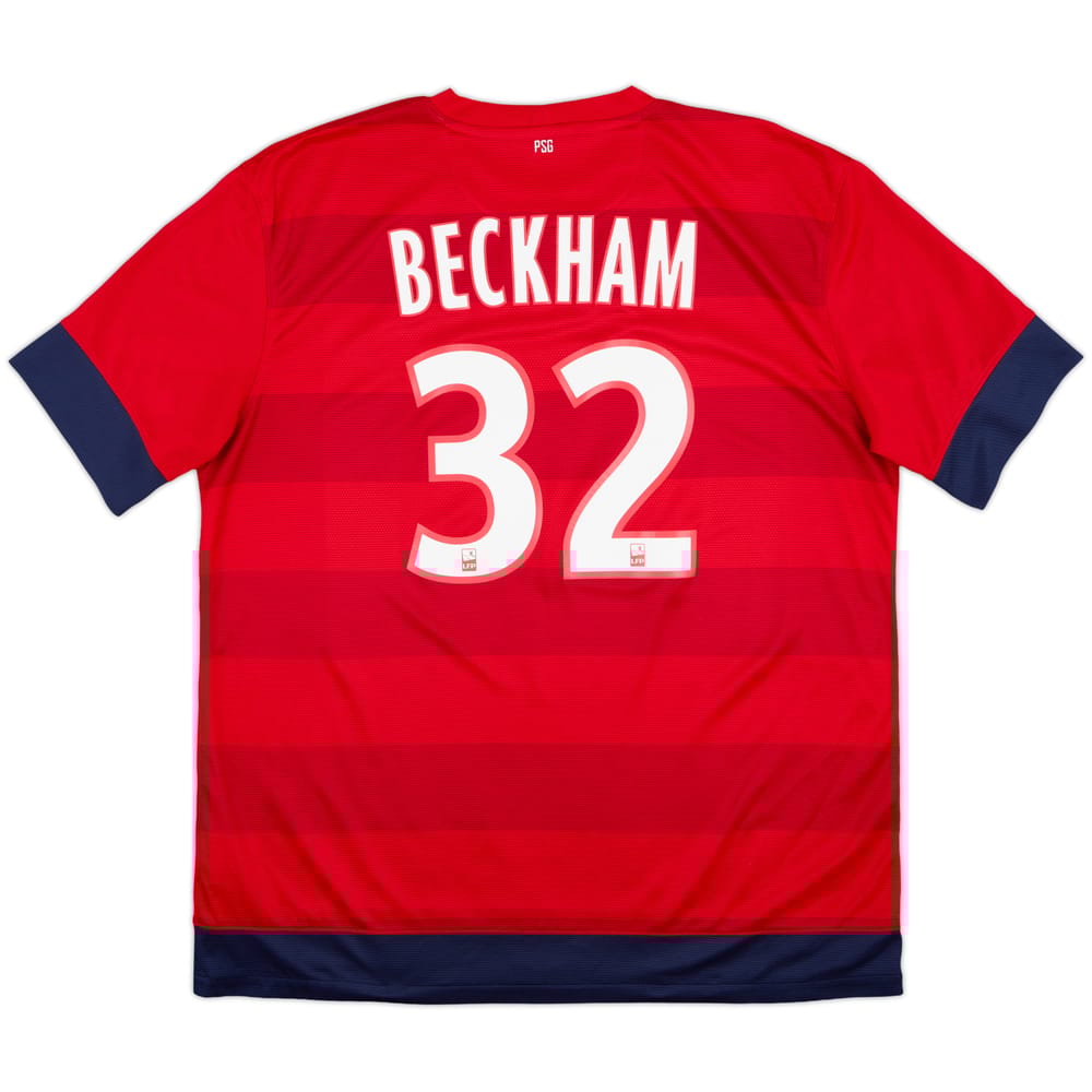 2012-13 Paris Saint-Germain Away Shirt Beckham #32 - 8/10 - (XL)