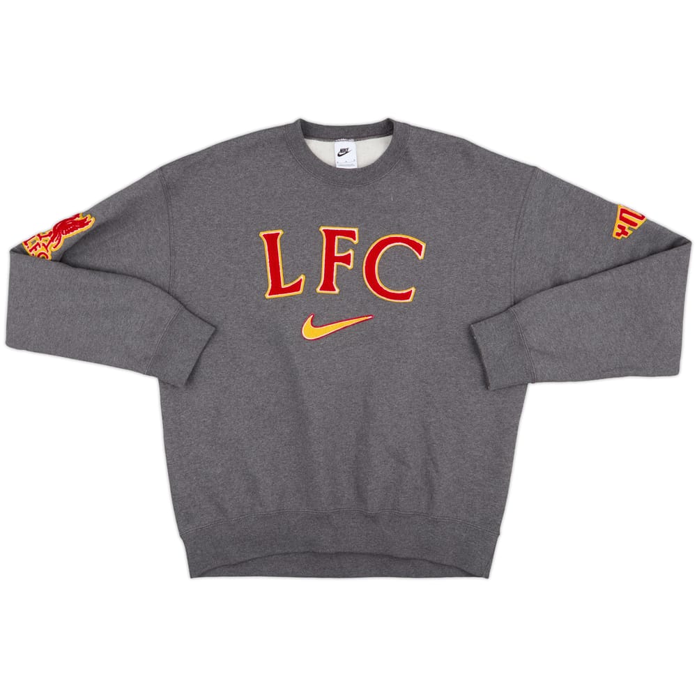 2023-24 Liverpool Nike Sweat Top - 9/10 - (M)