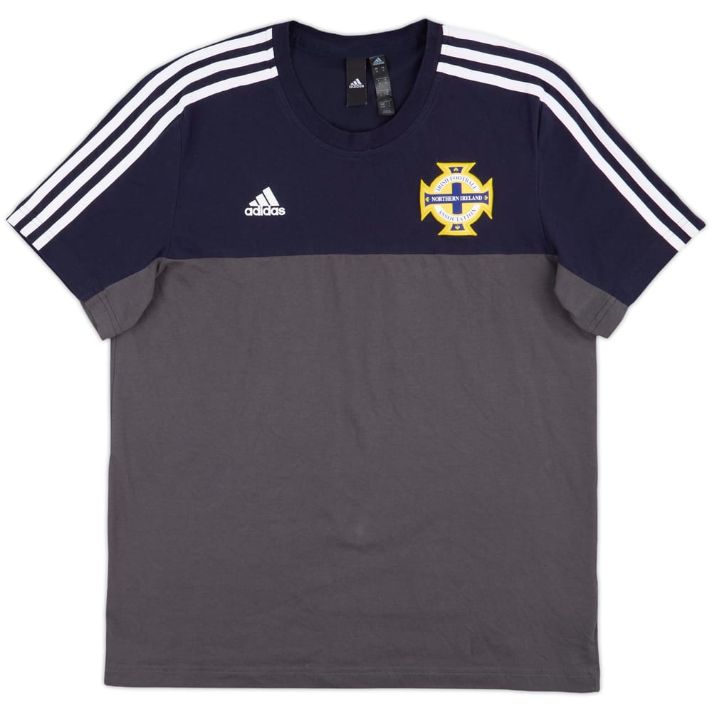 2020-21 Northern Ireland adidas Cotton Tee - 8/10 - (M)