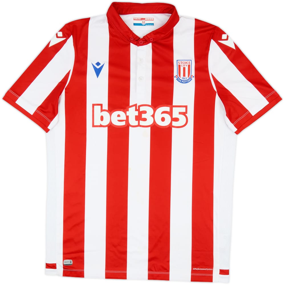 2019-20 Stoke City Home Shirt - 6/10 - (XL)
