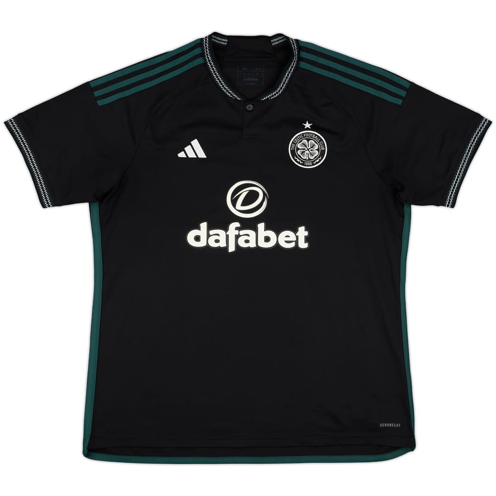 2023-24 Celtic Away Shirt - 9/10 - (XL)