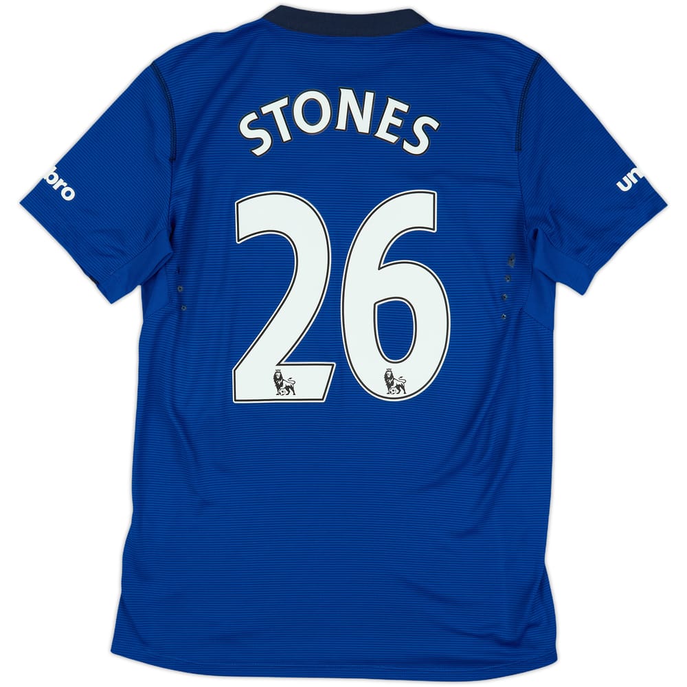 2014-15 Everton Home Shirt Stones #26 - 8/10 - (S)