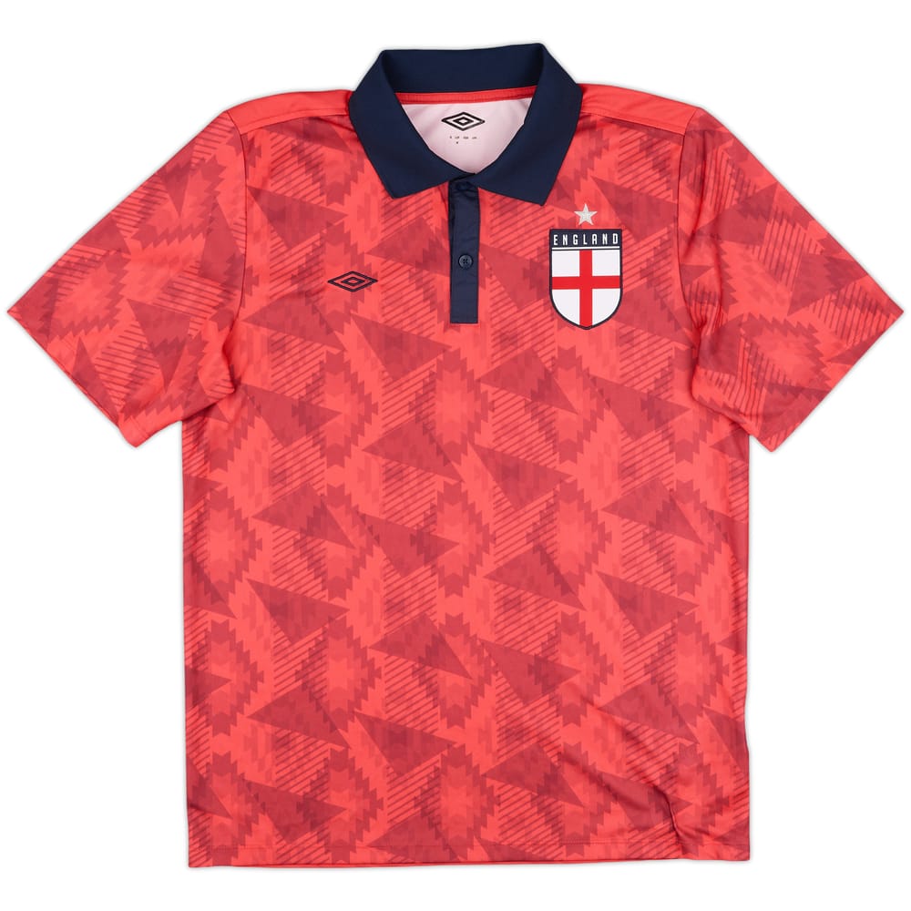 2018 England Umbro Polo Shirt - 9/10 - (M)