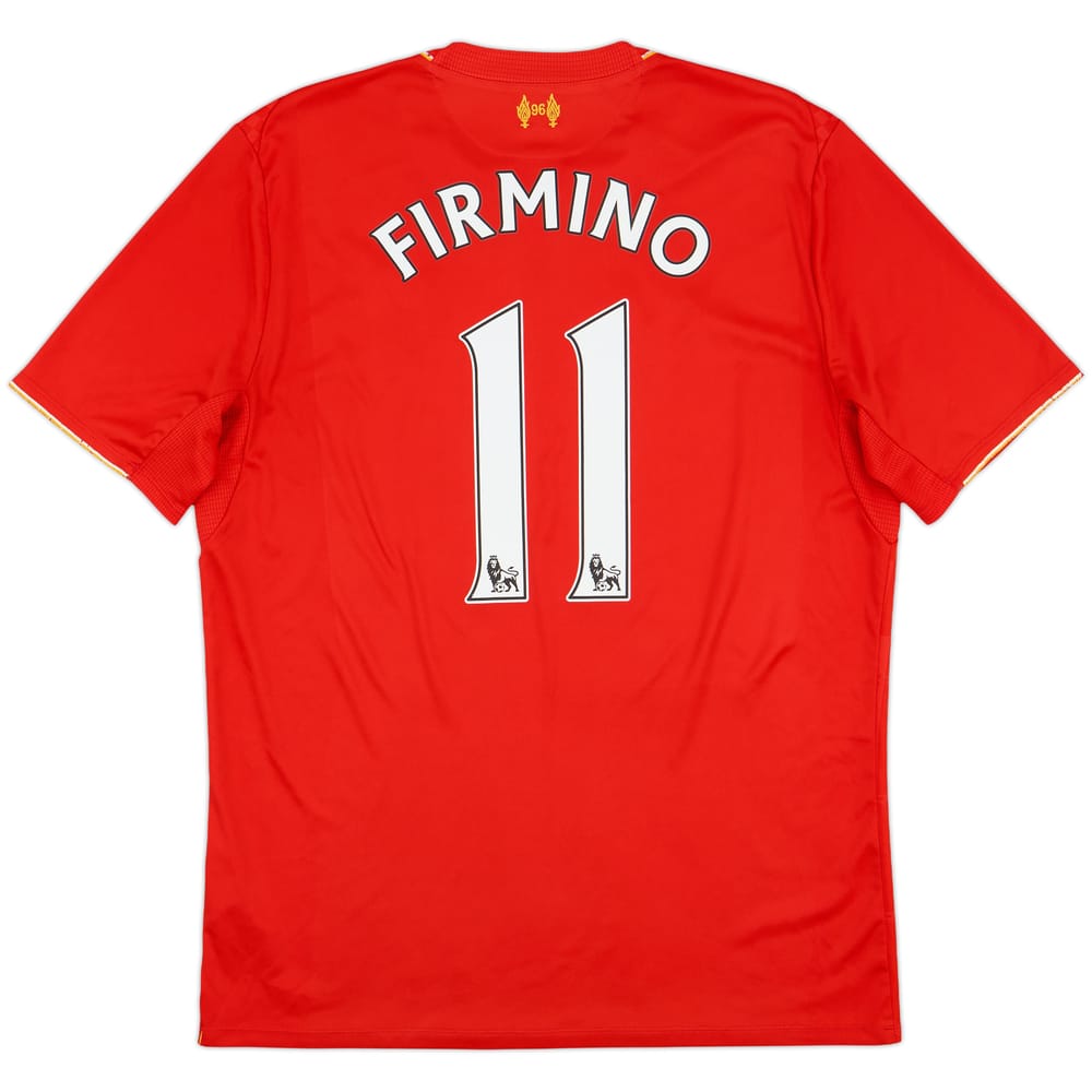 2015-16 Liverpool Home Shirt Firmino #11 - 6/10 - (L)