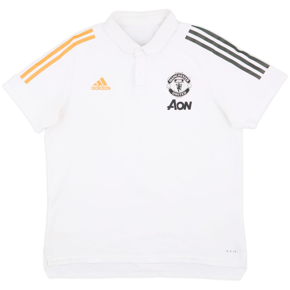 2020-21 Manchester United adidas Polo Shirt - 8/10 - (L)