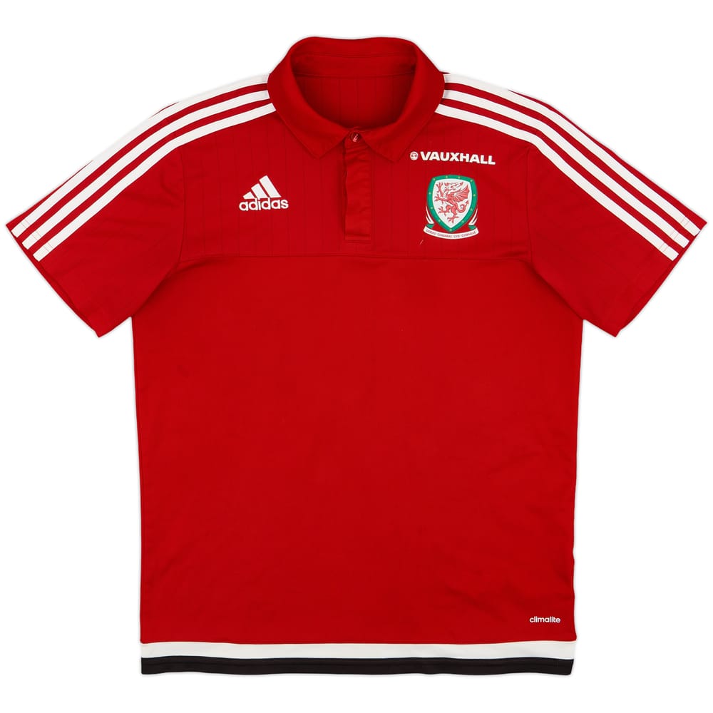 2016-17 Wales adidas Polo Shirt - 8/10 - (M)