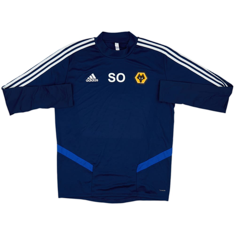 2019-20 Wolves adidas Staff Issue Sweat Top SO - 9/10 - (L)