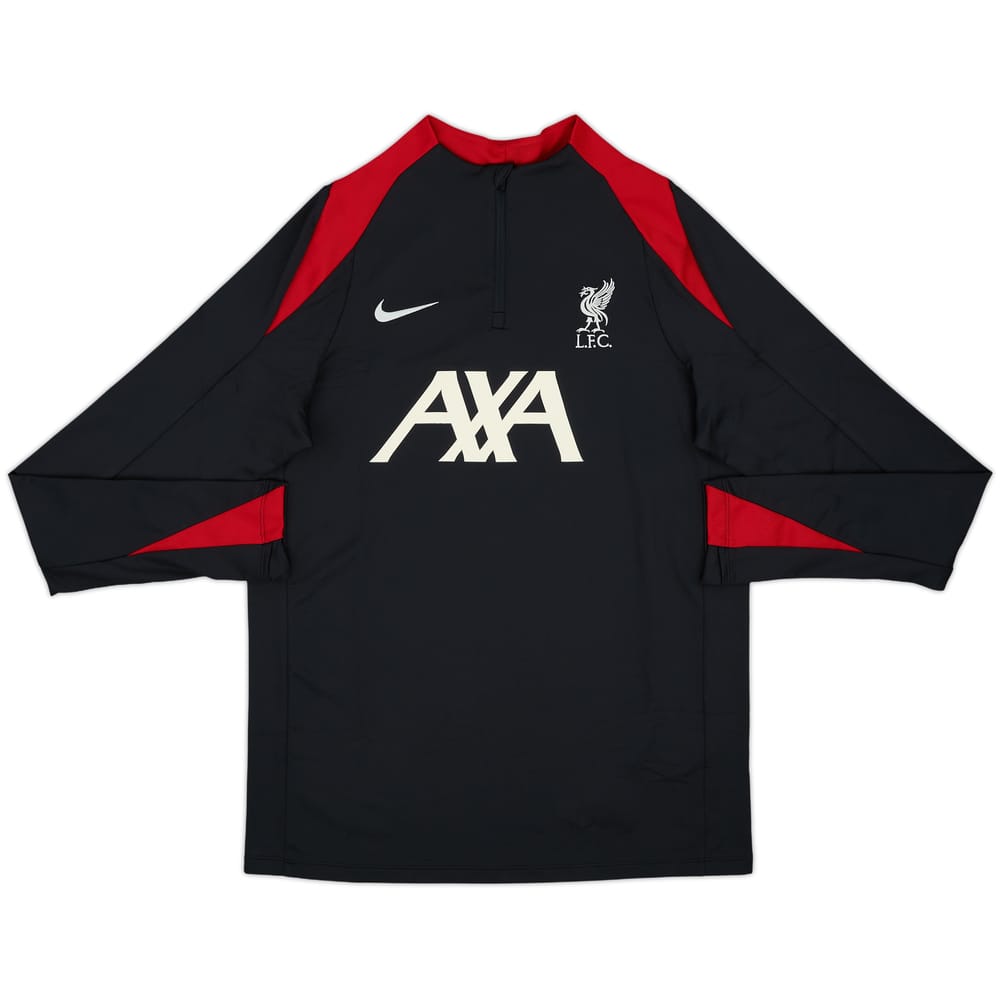 2024-25 Liverpool Nike 1/4 Zip Drill Top - 9/10 - (M)