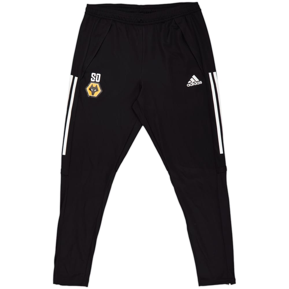 2019-20 Wolves Staff Issue adidas Track Pants/Bottoms 'SO' - 10/10 - (L)