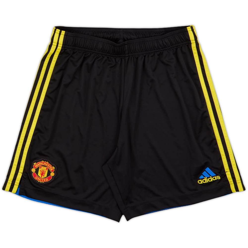 2021-22 Manchester United Third Shorts - 10/10 - (L)