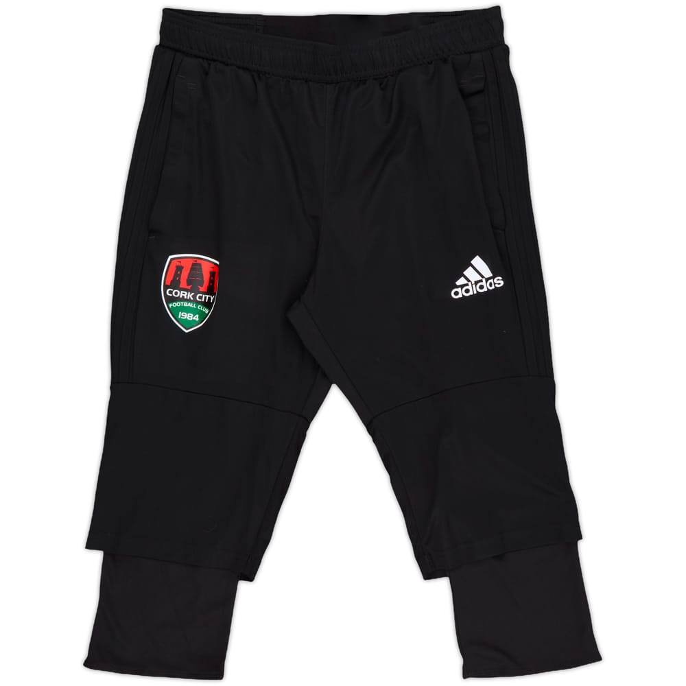2017-17 Cork City adidas 3/4 Track Pants/Bottoms - 9/10 - (S)