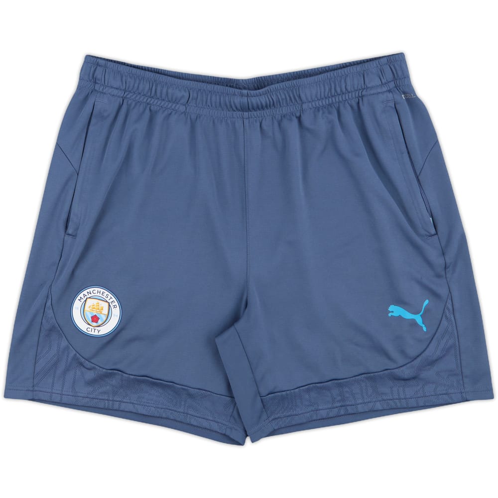 2024-25 Manchester City Puma Training Shorts - 8/10 - (XL)