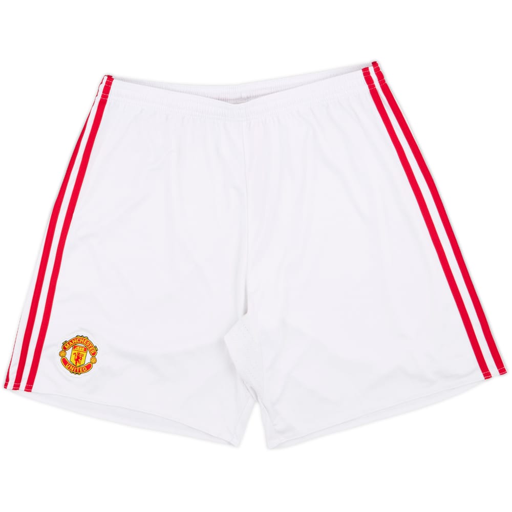 2016-17 Manchester United Home Shorts - 6/10 - (XL)