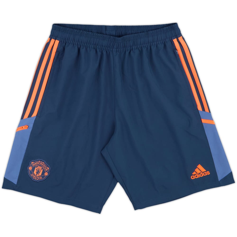 2022-23 Manchester United adidas Training Shorts - 9/10 - (M)