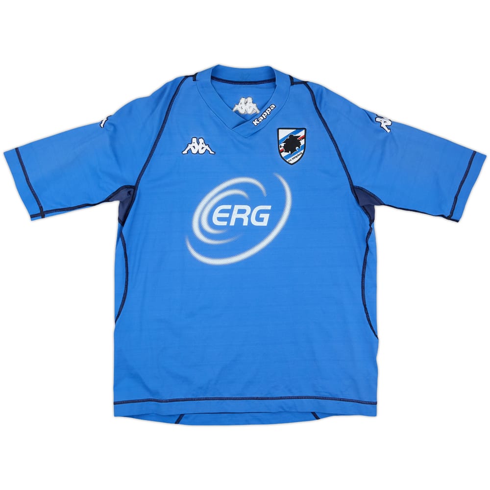 2004-05 Sampdoria Kappa Training Shirt - 5/10 - (XL)