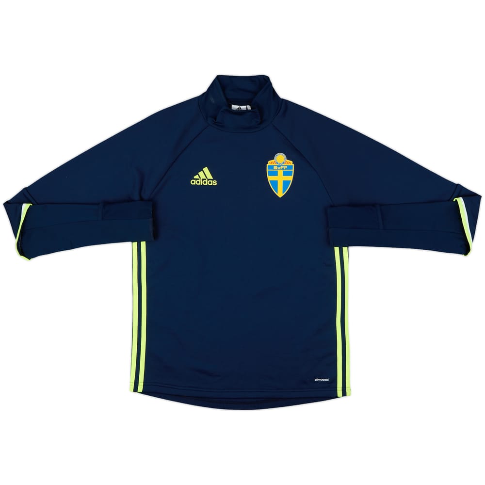 2016-18 Sweden adidas Drill Top - 8/10 - (S)