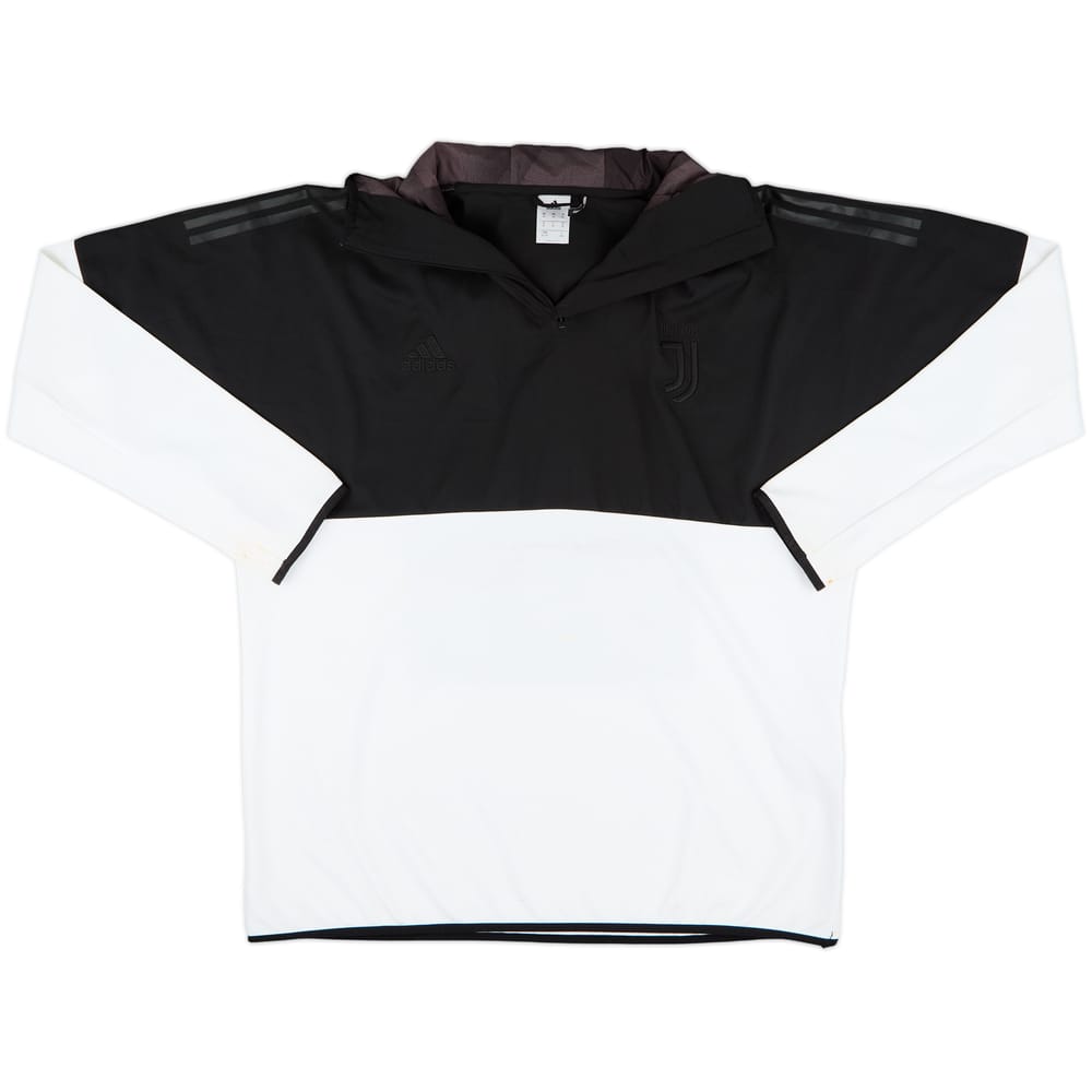 2017-18 Juventus adidas Hooded 1/4 Zip Drill Top - 5/10 - (XL)