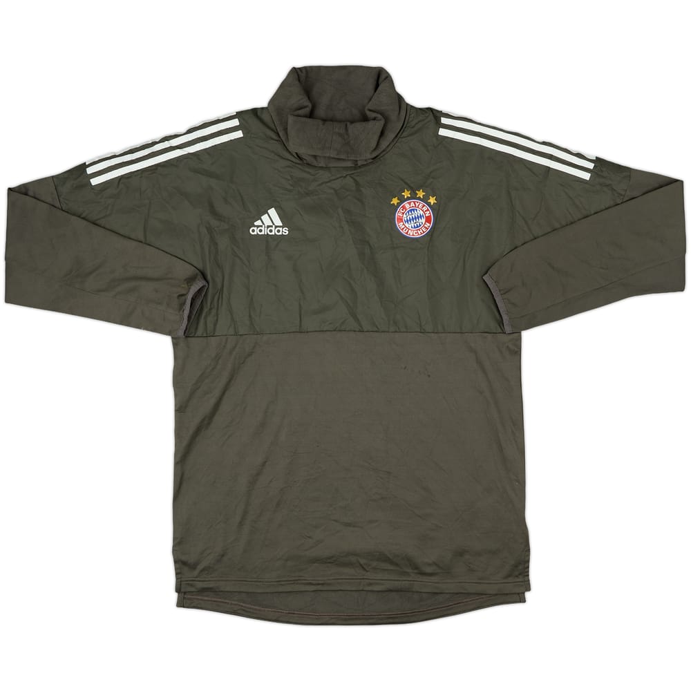 2017-18 Bayern Munich adidas CL Fleece Sweat Top - 6/10 - (M)