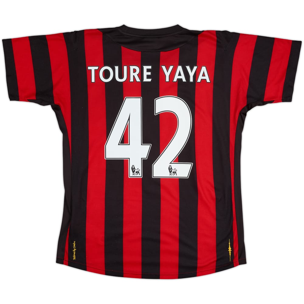 2011-12 Manchester City Away Shirt Toure Yaya #42 - 5/10 - (M)