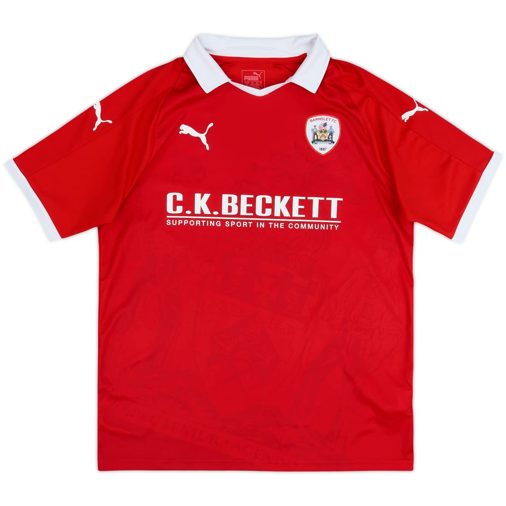 Camiseta de local del Barnsley 2018-19 - 7/10 - (L)