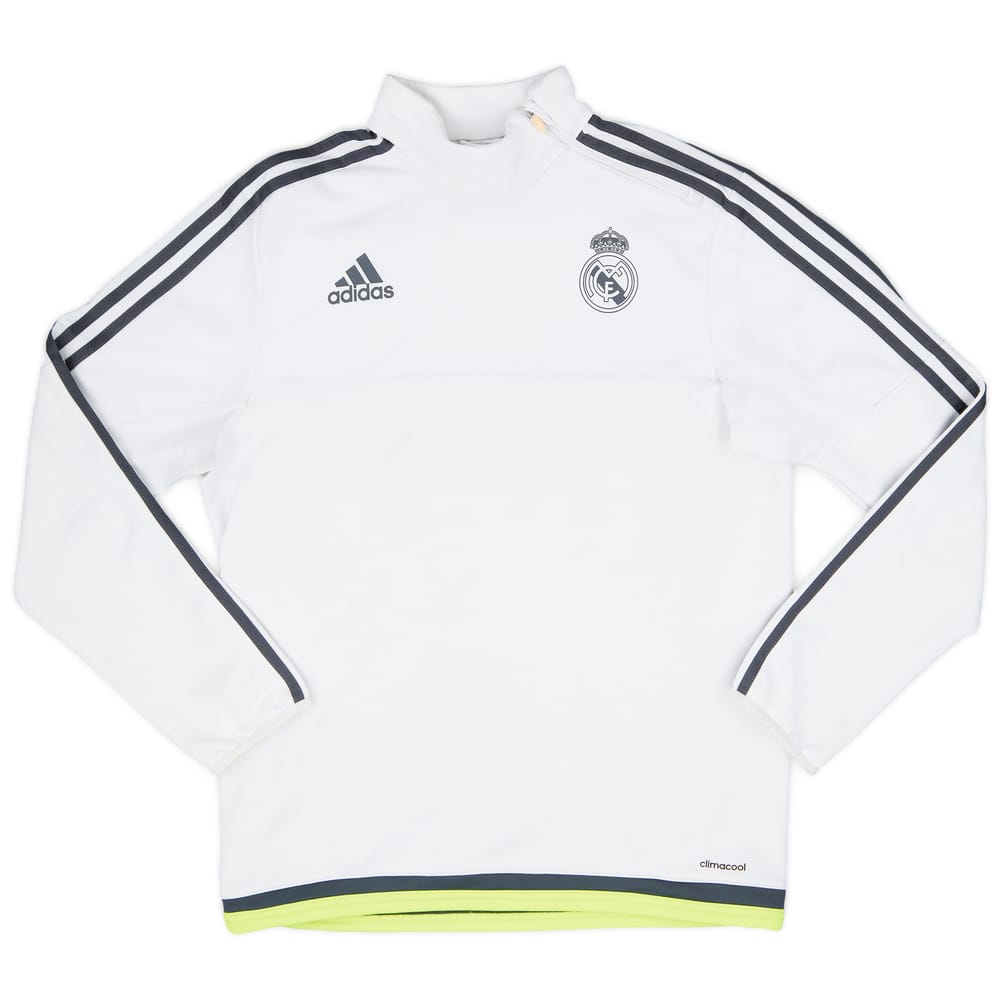 2015-16 Real Madrid adidas Drill Top - 7/10 - (M)