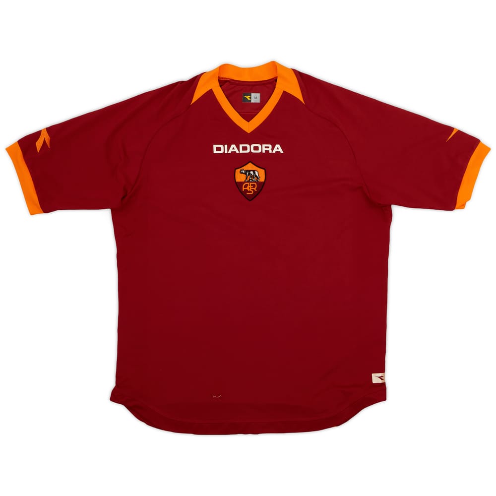 2006-07 Roma Home Shirt - 7/10 - (M)
