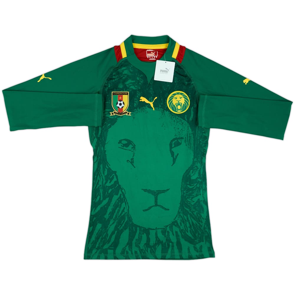 2011-13 Cameroon Prototype Authentic Home L/S Shirt (M)