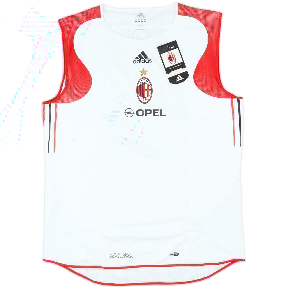 2004-05 AC Milan Player Issue adidas Training Vest (XL)