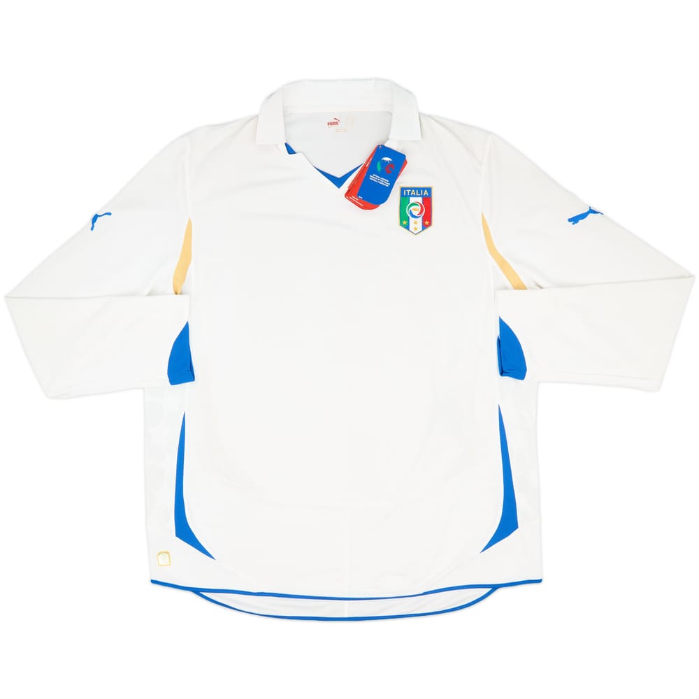 2010-12 Italy Away L/S Shirt (XXL)