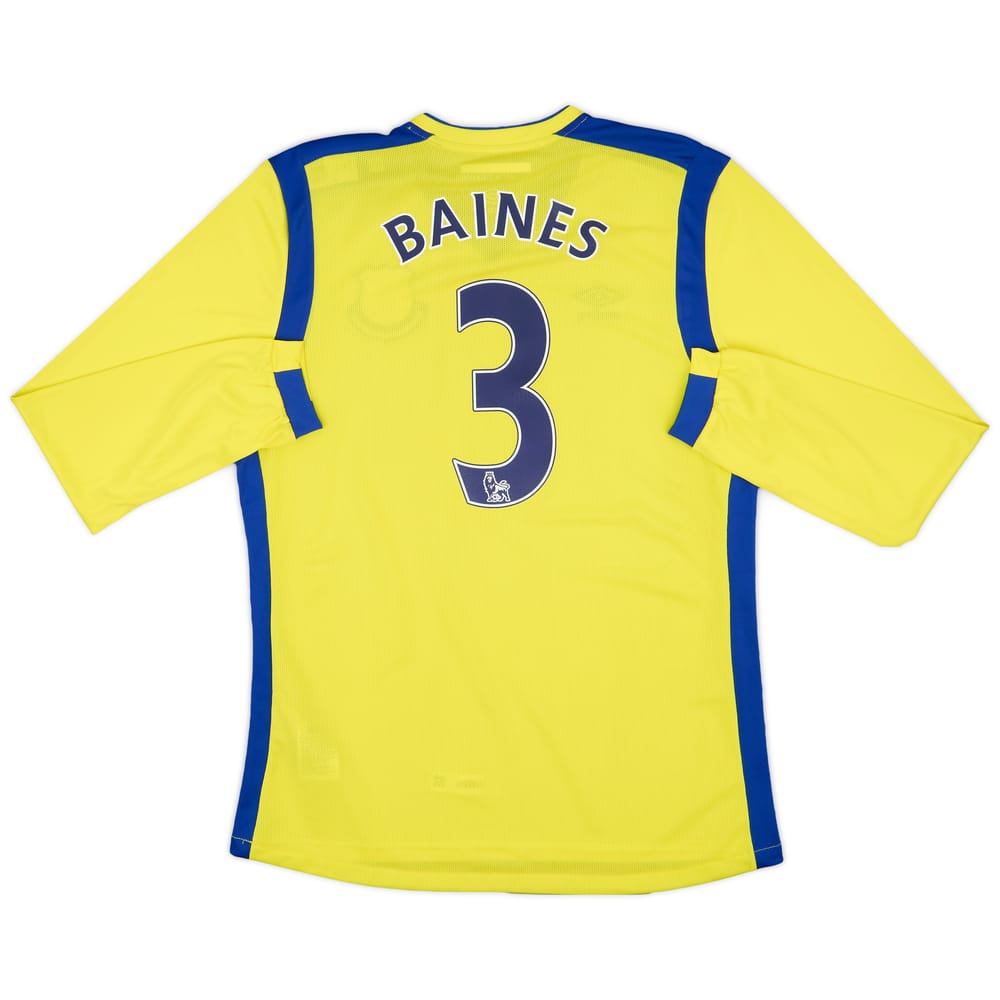 2016-17 Everton Third L/S Shirt Baines #3 (L)