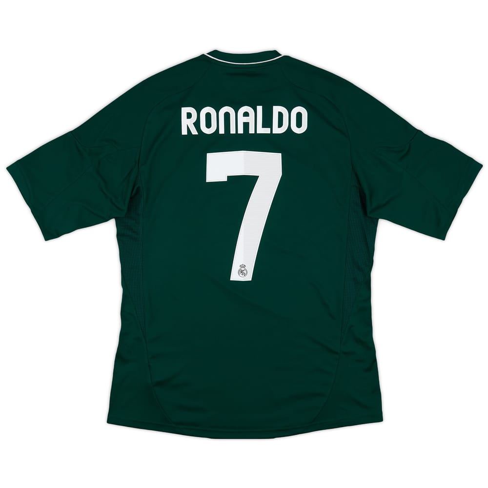 2012-13 Real Madrid CL Third Shirt Ronaldo #7 (S)