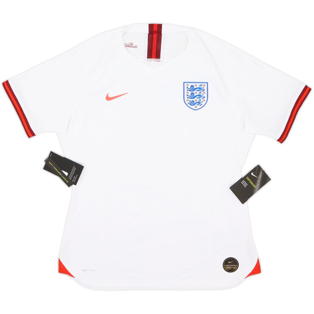 2019 England Lionesses Authentic Home Shirt (Women's L)