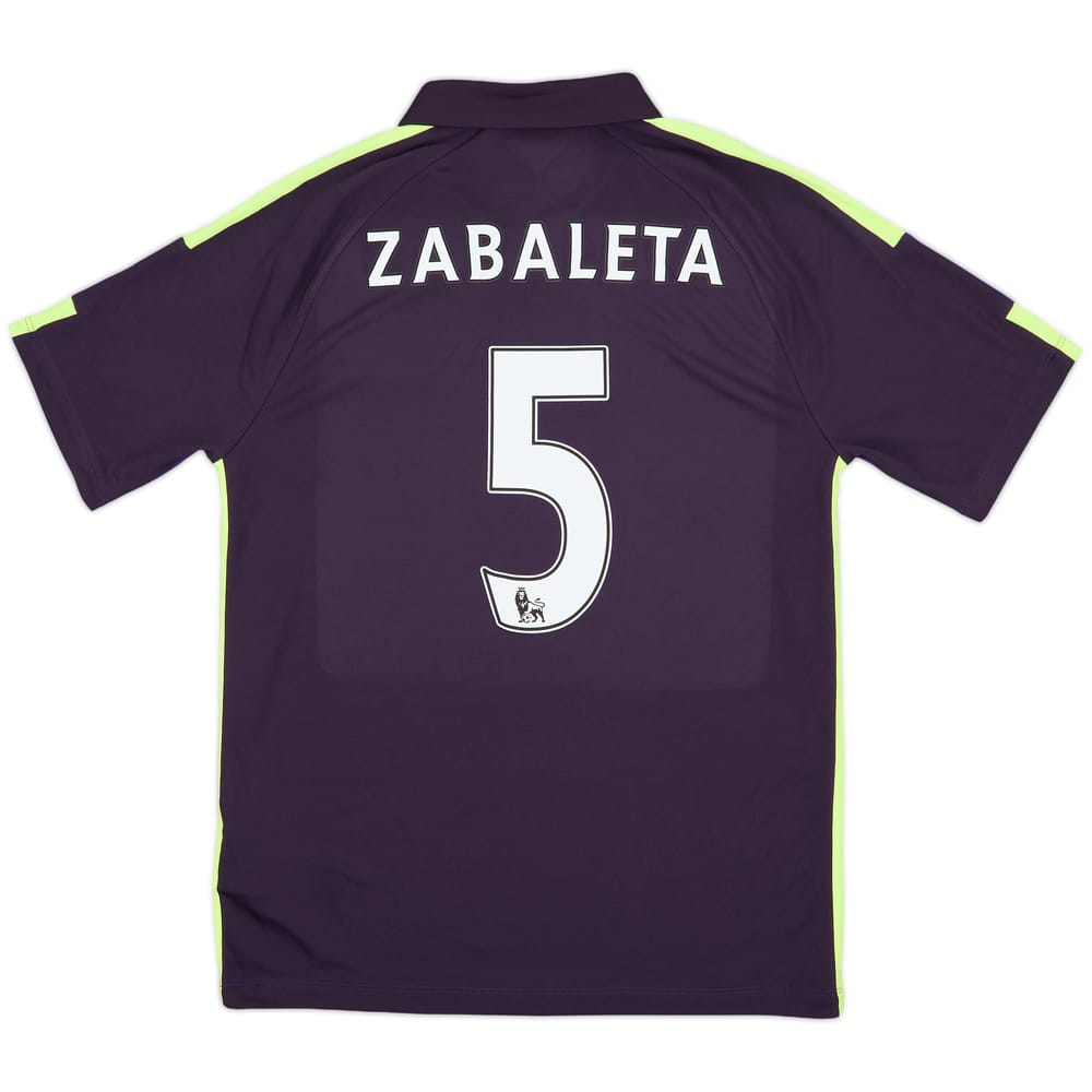 2014-15 Manchester City Third Shirt Zabaleta #5 - 10/10 - (M)