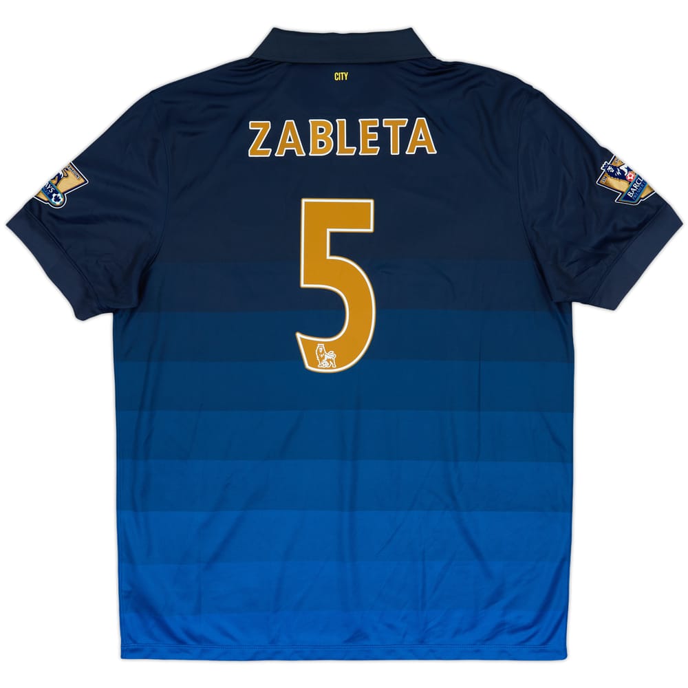 2014-15 Manchester City Away Shirt Zabaleta #5 - 10/10 - (XL)