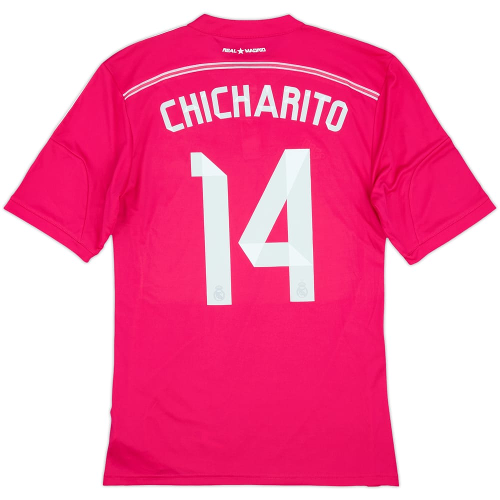 2014-15 Real Madrid Away Shirt Chicharito #14 - 9/10 - (M)