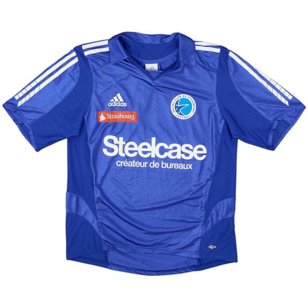 2005-06 Strasbourg Home Shirt - 9/10 - (L.Boys)