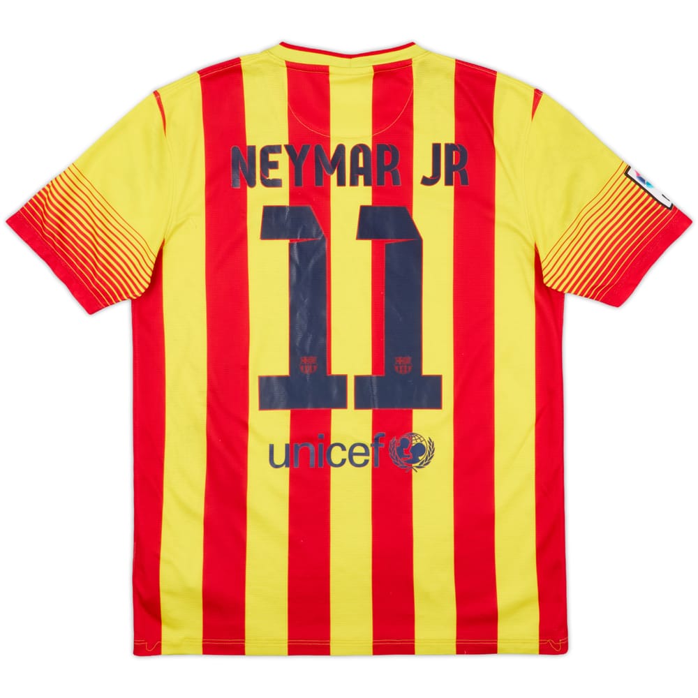 2013-15 Barcelona Away Shirt Neymar Jr #11 - 6/10 - (M)