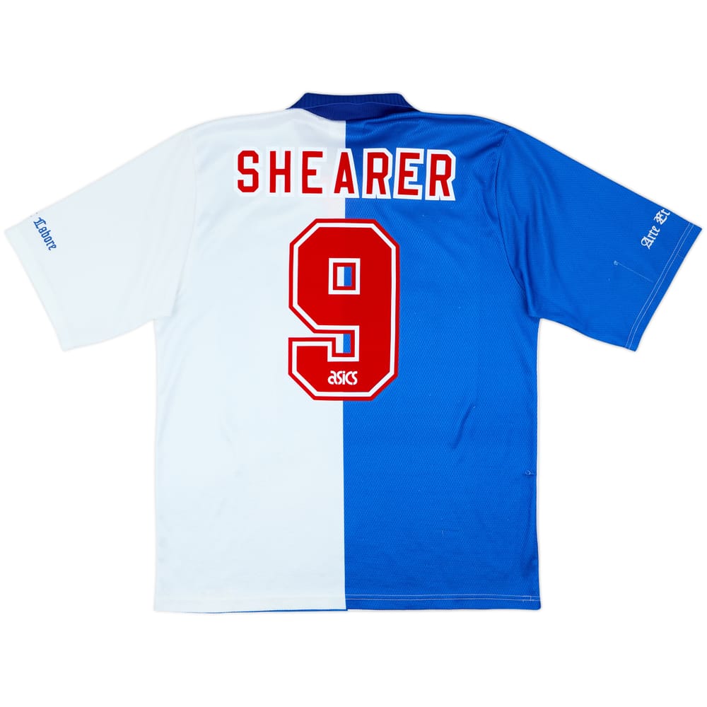 1994-95 Blackburn Home Shirt Shearer #9 - 7/10 - (XL)